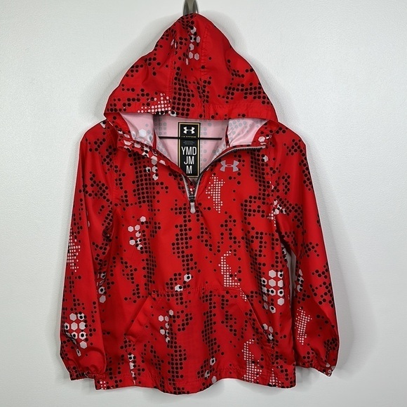 Under Armour UA Storm Lightweight Pullover Windbreaker Jacket Youth Size M - Picture 3 of 6
